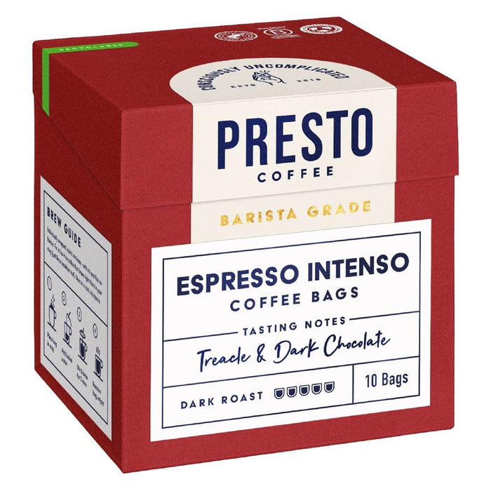Dark Roast. Pack Quantity: 10