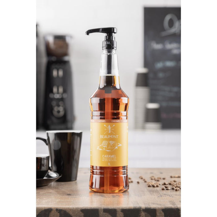 Beaumont Caramel Syrup 1Ltr Beaumont