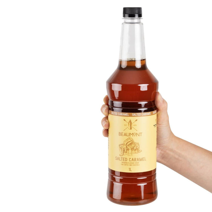 Beaumont Salted Caramel Syrup 1Ltr Beaumont