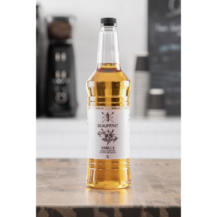 Beaumont Vanilla Syrup 1Ltr Beaumont