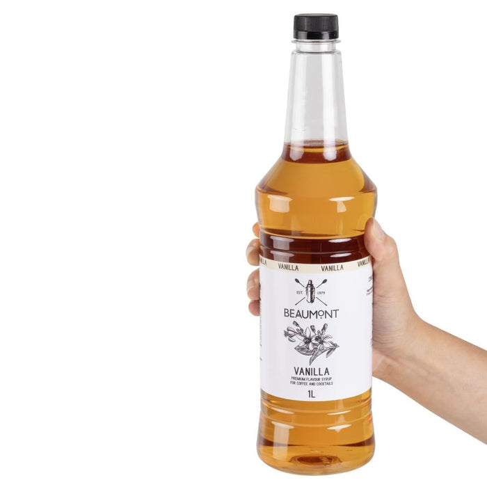 Beaumont Vanilla Syrup 1Ltr Beaumont