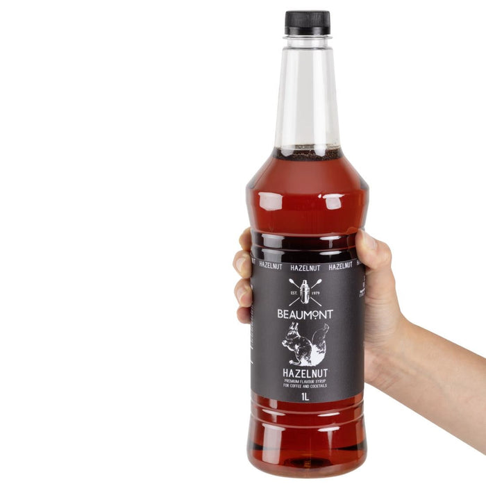 Beaumont Hazelnut Syrup 1Ltr Beaumont