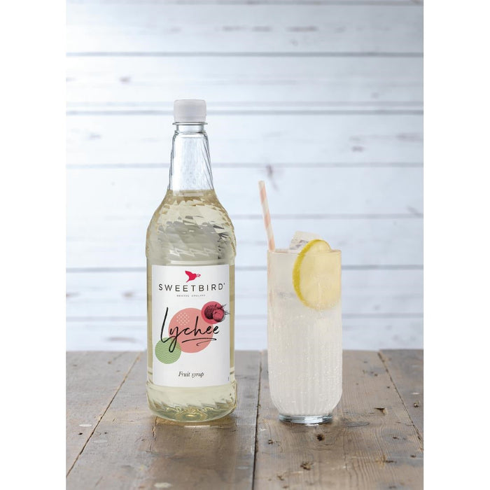 Sweetbird Lychee Syrup - 1Ltr Sweetbird