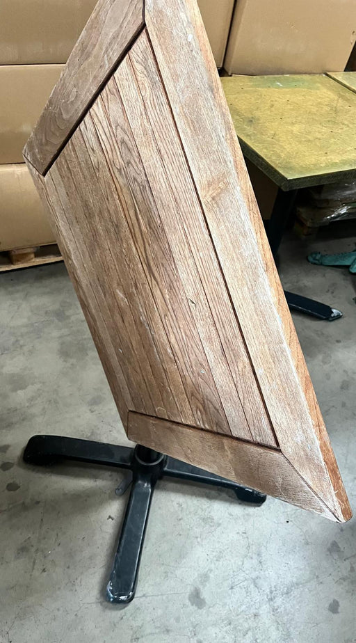 Folding Wooden Restaurant Table 70x70 cm -Used Canmac Refurbished