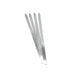 Stainless steel kebab skewers 2 cm x 56 cm, pack of 30