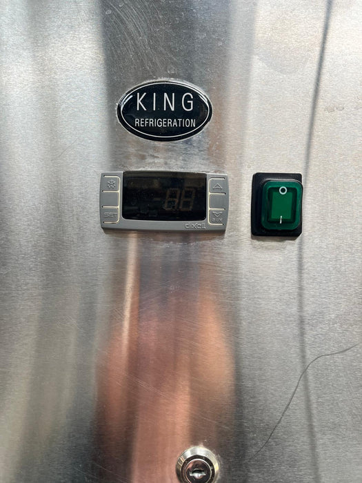 King KP600 Commercial Upright Fridge Single Door 600 lt-Refurbished Canmac Refurbished