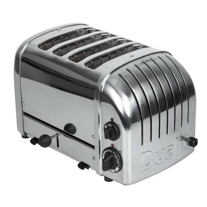 Dualit 2 x 2 Combi Vario 4 Slice Toaster Stainless 42174 Dualit