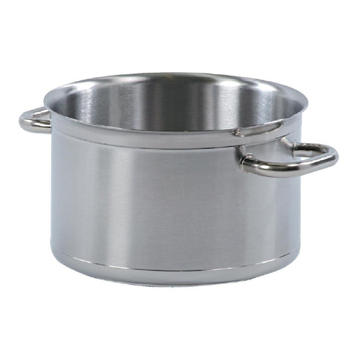 Size: 24cm. Capacity:7Ltr.Material: Stainless steel. Induction compatible. Compatible with lid: K834.