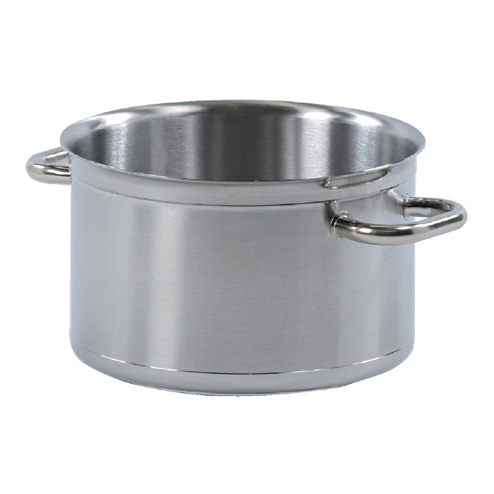 Size: 24cm. Capacity:7Ltr.Material: Stainless steel. Induction compatible. Compatible with lid: K834.