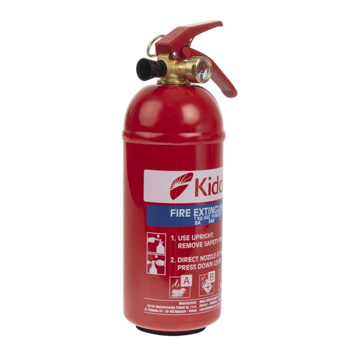 Kidde Multi Purpose Fire Extinguisher (A,B, C and electrical fires) Kidde