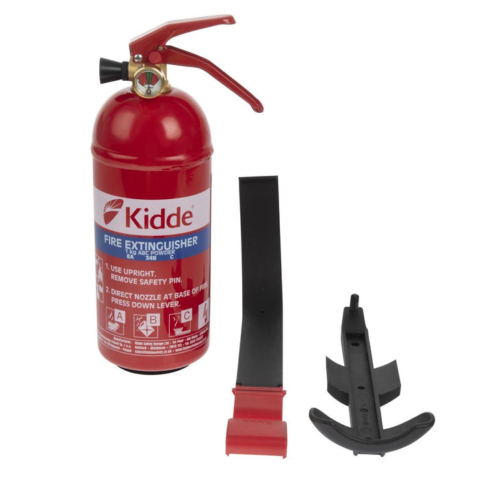 Kidde Multi Purpose Fire Extinguisher (A,B, C and electrical fires) Kidde