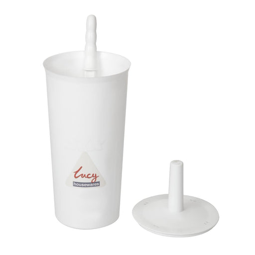 Jantex Toilet Brush and Holder White Jantex