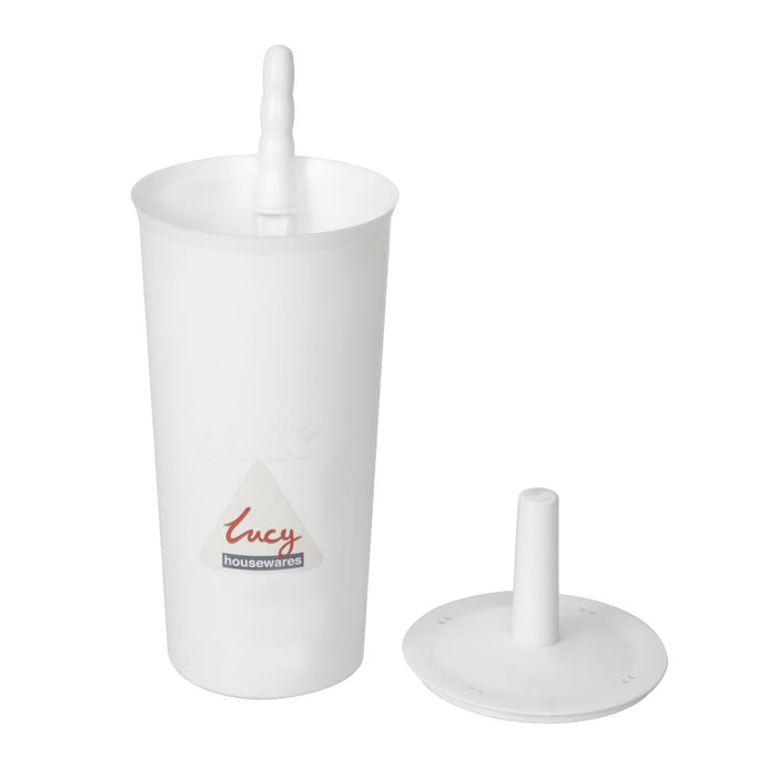 Jantex Toilet Brush and Holder White Jantex