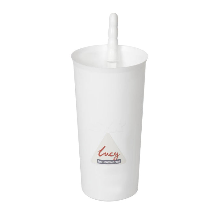 Jantex Toilet Brush and Holder White Jantex