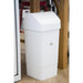 SYR Lucy Swing Top Bin White 50Ltr Scot Young