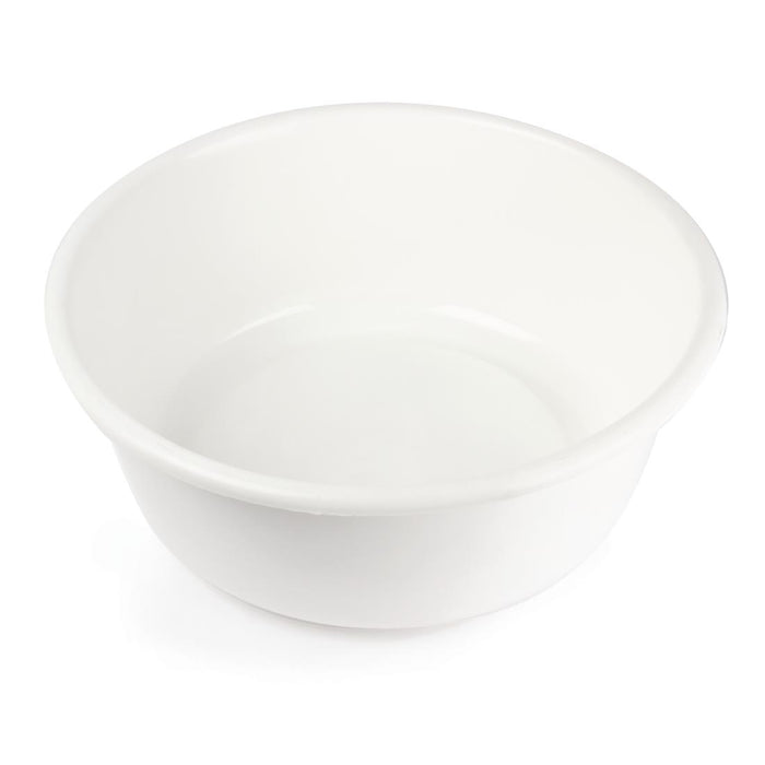 Plastic. 345mm diameter