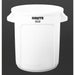 Capacity: 37.9Ltr. Material: Polyethylene