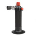 Features automatic ignition and removable stand