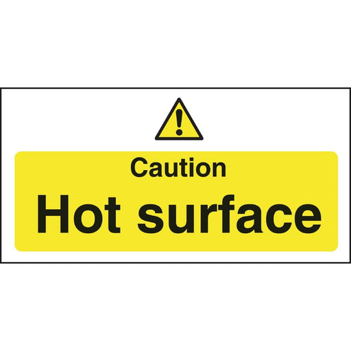 Vogue Caution Hot Surface Sign Vogue