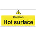 Vogue Caution Hot Surface Sign Vogue