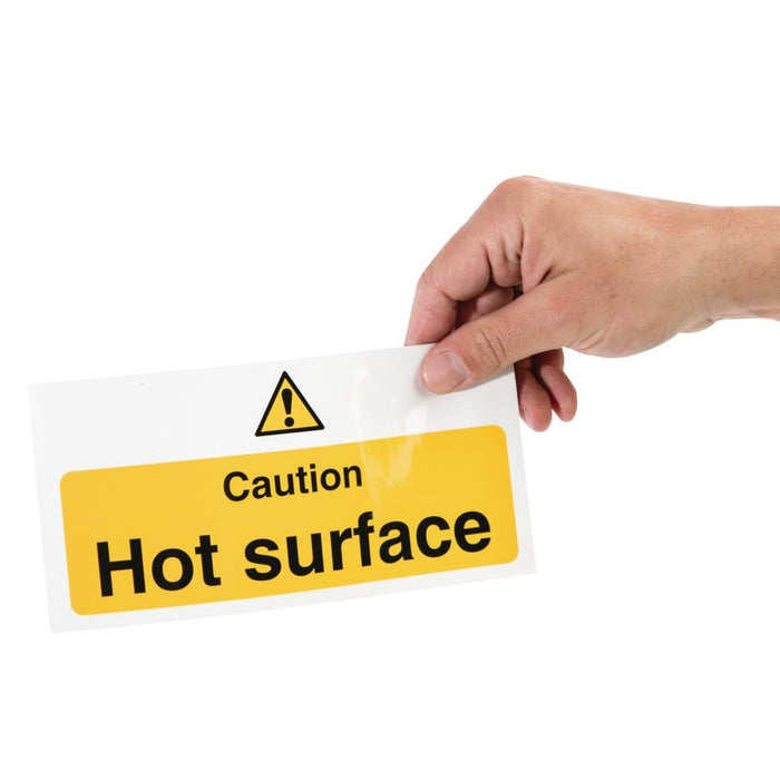 Vogue Caution Hot Surface Sign Vogue