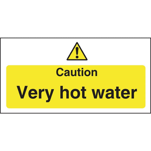 Vogue Caution Very Hot Water Sign Vogue