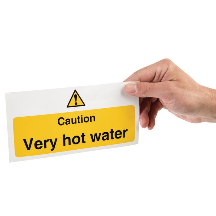 Vogue Caution Very Hot Water Sign Vogue