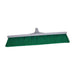 12" broom head. Green. Handles sold separately