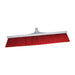 12" broom head. Red. Handles sold separately