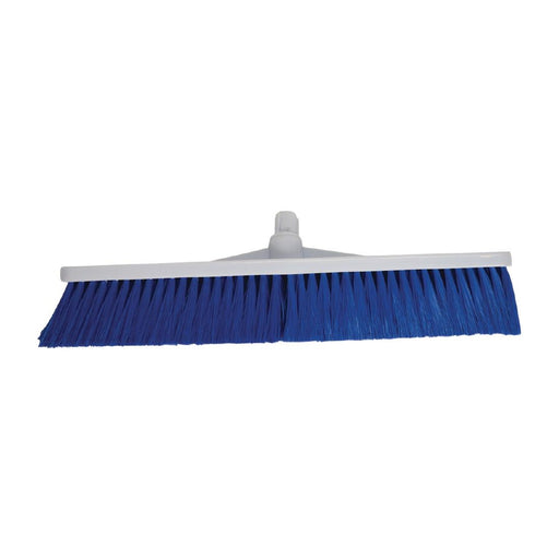 12" broom head. Blue. Handles sold separately
