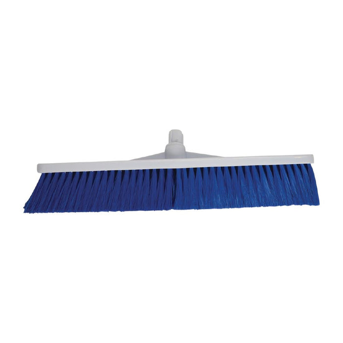 12" broom head. Blue. Handles sold separately