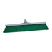 12" broom head. Green. Handles sold separately