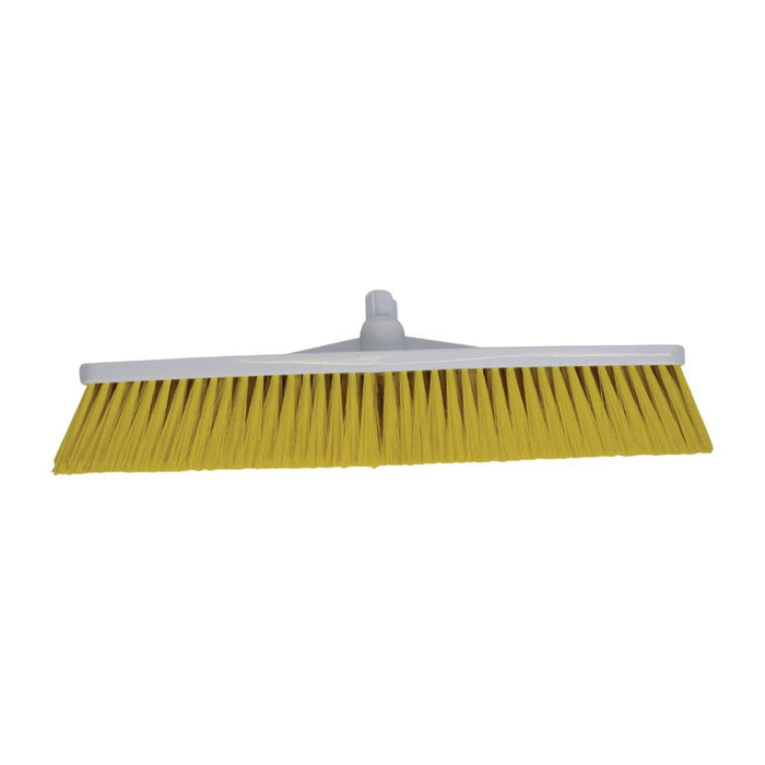 12" broom head. Yellow. Handles sold separately