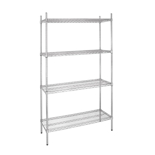 Size: 1853(H) x 915(W) x 460(D)mm. Material: Galvanised Zinc. Flat packed