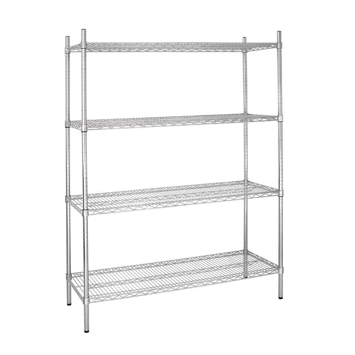 Size: 1853(H) x 1525(W) x 460(D)mm. Material: Galvanised Zinc. Flat packed