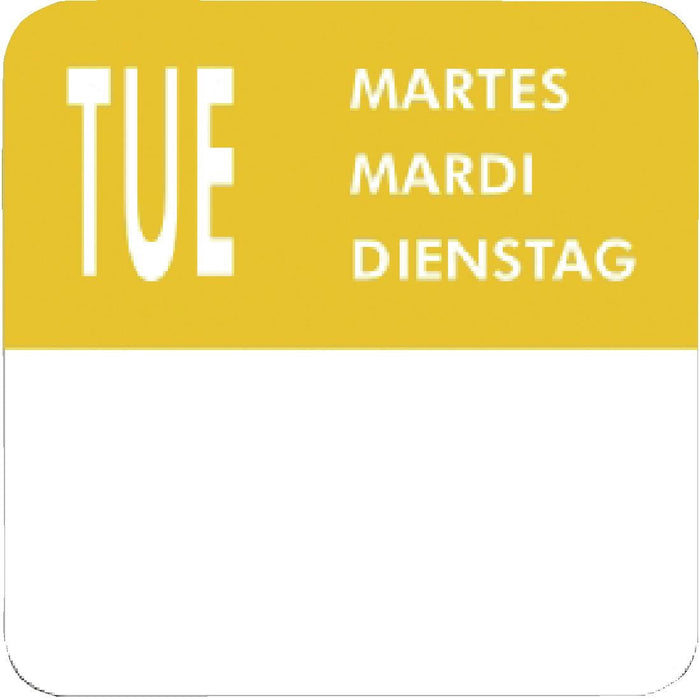 Vogue Removable Day of the Week Labels (7000 Pack) Vogue