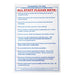 Self adhesive vinyl. 330 x 200mm
