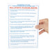 Vogue Food Safety Act 2006 Guidance Sign Vogue