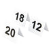 Plastic Table Numbers 11-20 Beaumont