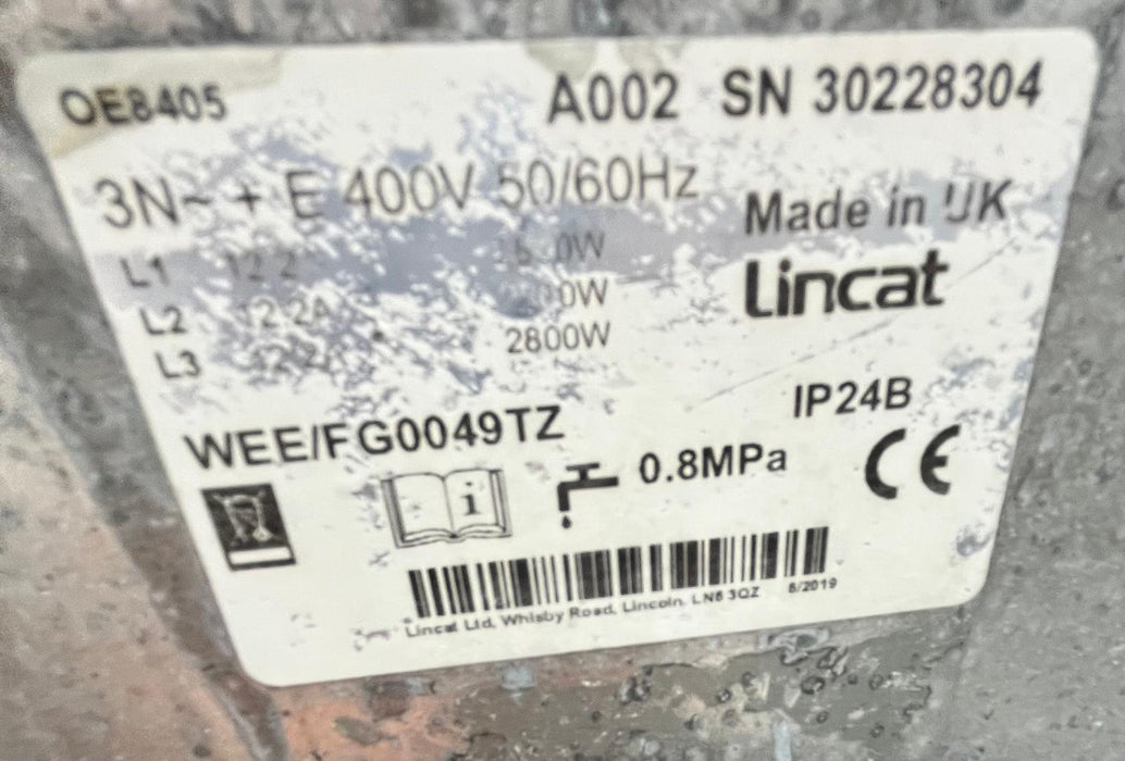 Lincat Electric Chargril Griddle 60 cm Counter Top - Refurbished Canmac Refurbished