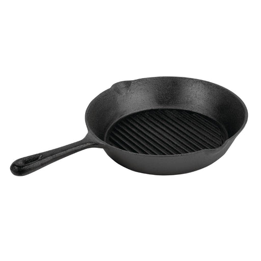Size: 26cm. Material: Cast iron. Induction compatible.