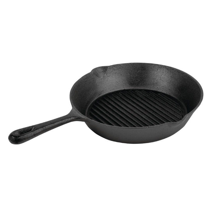 Size: 26cm. Material: Cast iron. Induction compatible.