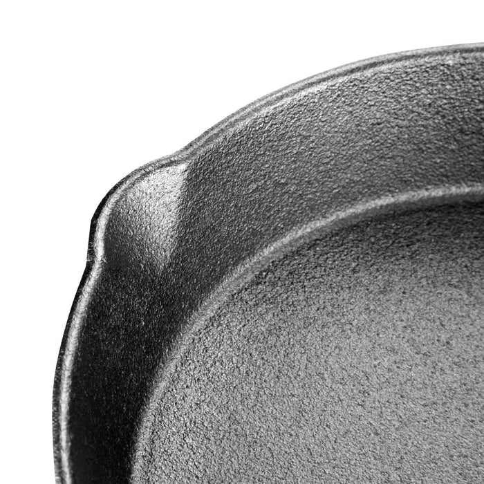 Vogue Round Cast Iron Skillet Pan 20cm Vogue