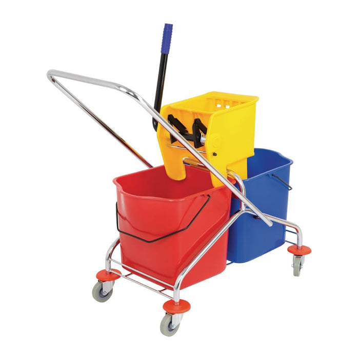 Jantex Dual Bucket Mop Wringer with Frame Jantex