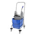 Heavy duty wringer and bucket with a strong stainless steel trolley