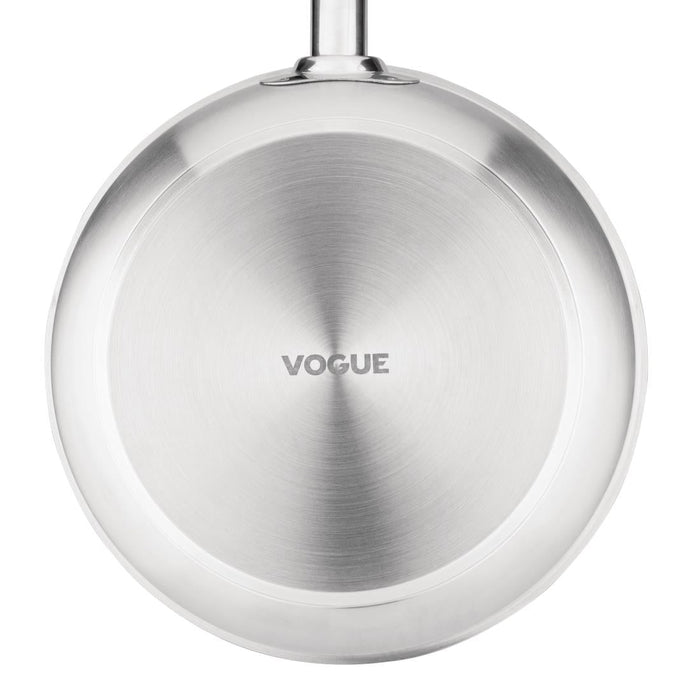 Vogue Stainless Steel Sauté Pan 24cm Vogue