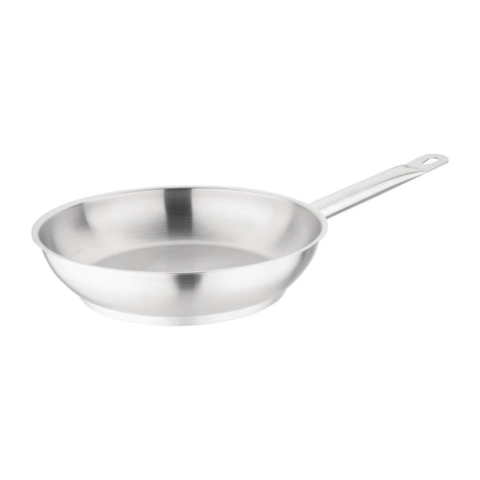 Vogue Stainless Steel Frying Pan 24cm Vogue