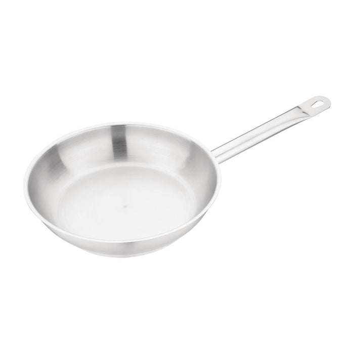 Vogue Stainless Steel Frying Pan 24cm Vogue