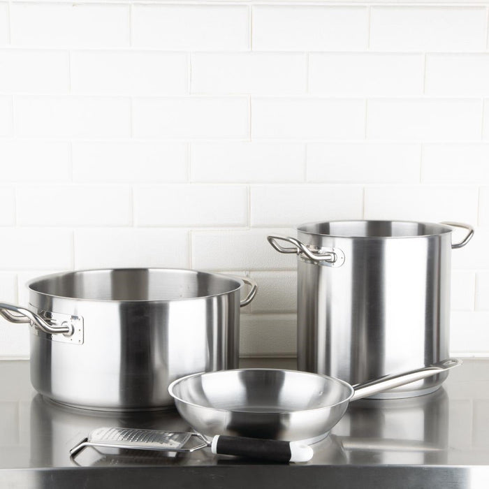 Vogue Stainless Steel Frying Pan 24cm Vogue