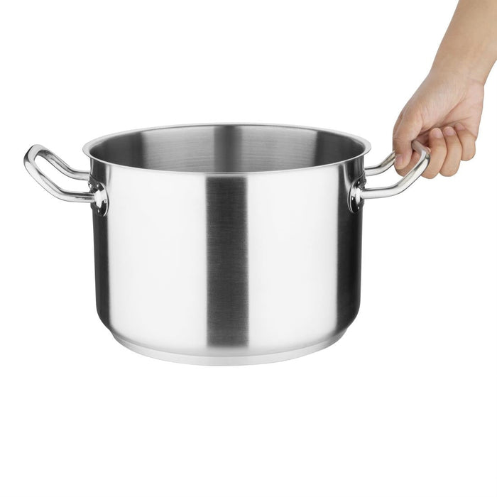 Vogue Stainless Steel Stew Pan 24cm Vogue